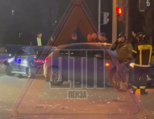 Пензенцы рассказали о массовом ДТП на проспекте Строителей