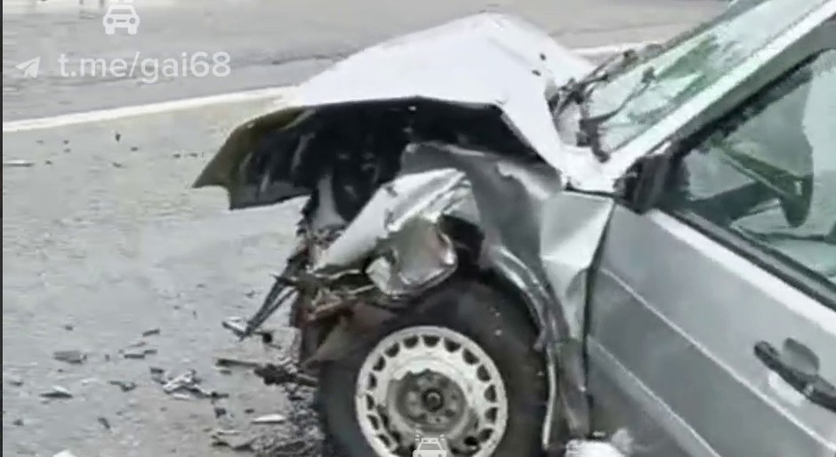 Водитель погиб в ДТП на трассе Тамбов-Пенза, не уступив дорогу