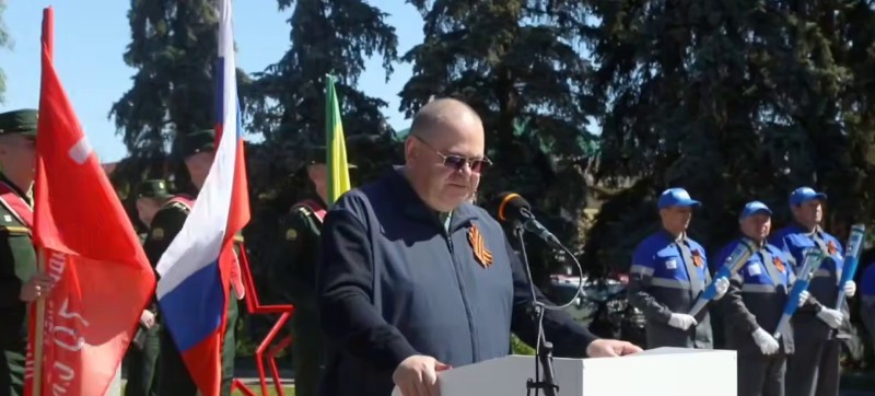 В Наровчате зажгли Вечный огонь в честь 80-летия Победы