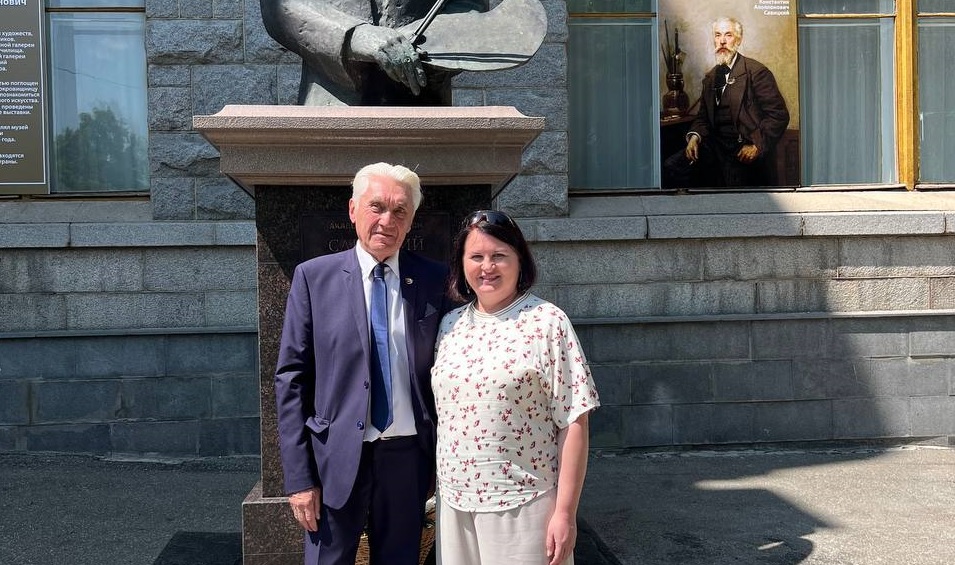 Ольга Чистякова приняла участие в открытии памятника Савицкому в Пензе