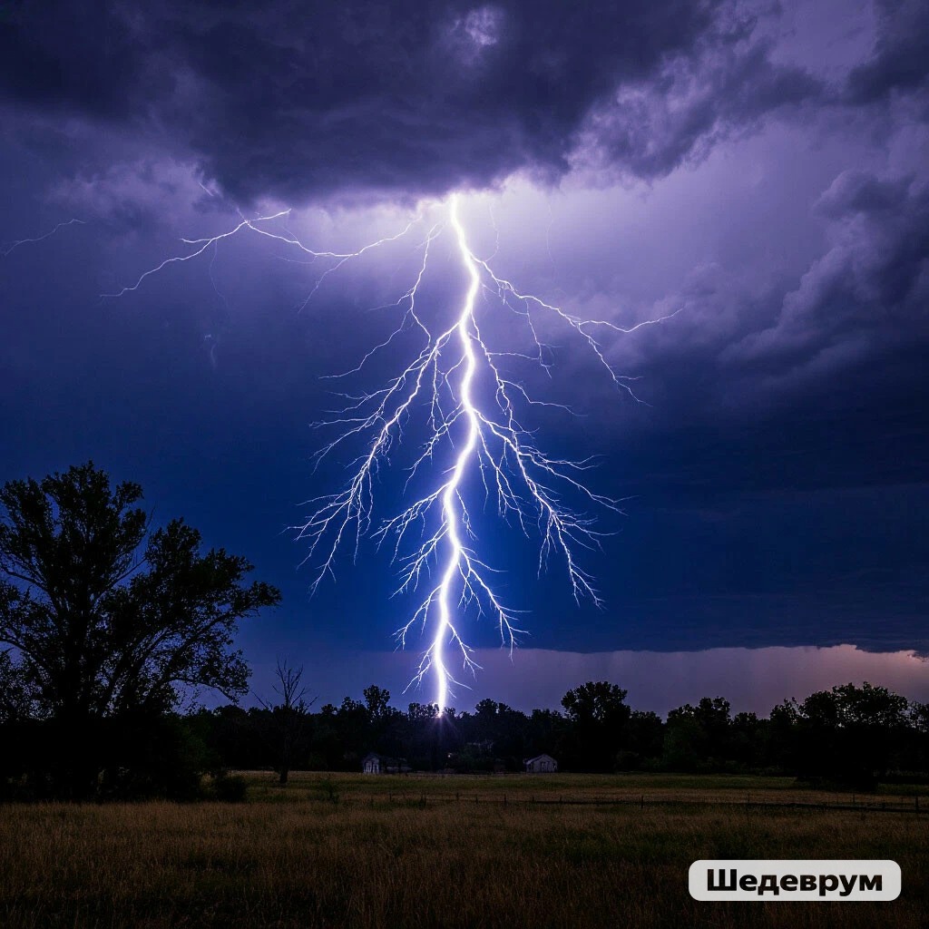 Двойной удар стихии: в Пензенском районе во время грозы вспыхнули сразу два дома