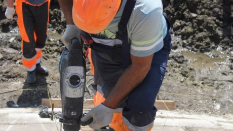 В Малой Сердобе продолжается ремонт моста через реку Сердобу