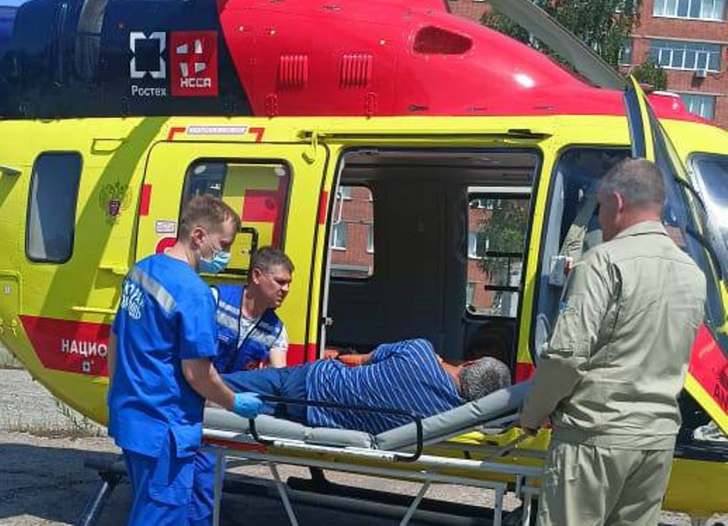 Санавиация спасла пациента с сердечной патологией из Каменки