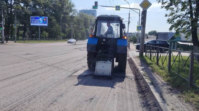 Более 100 единиц техники задействовано в благоустройстве Пензы