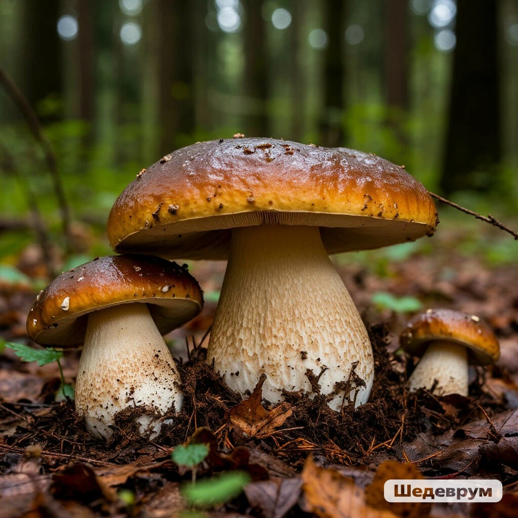 «Как из сказки»: в Пензенской области жители находят гигантские белые грибы