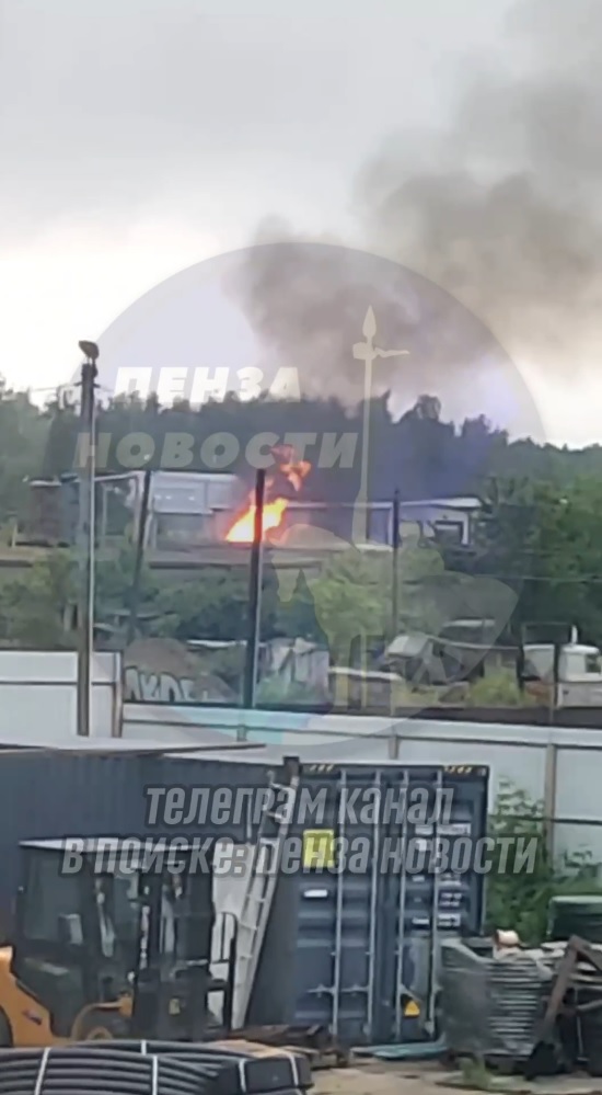 В пензенском МЧС рассказали, что горит под Богословкой