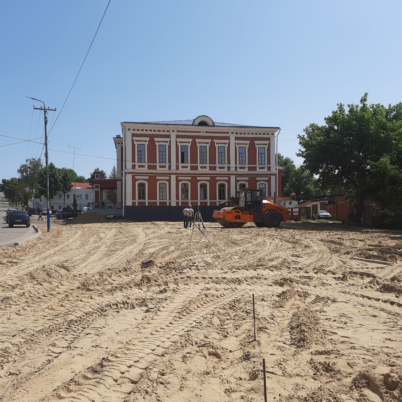 В Сердобске благоустраивают два общественных пространства