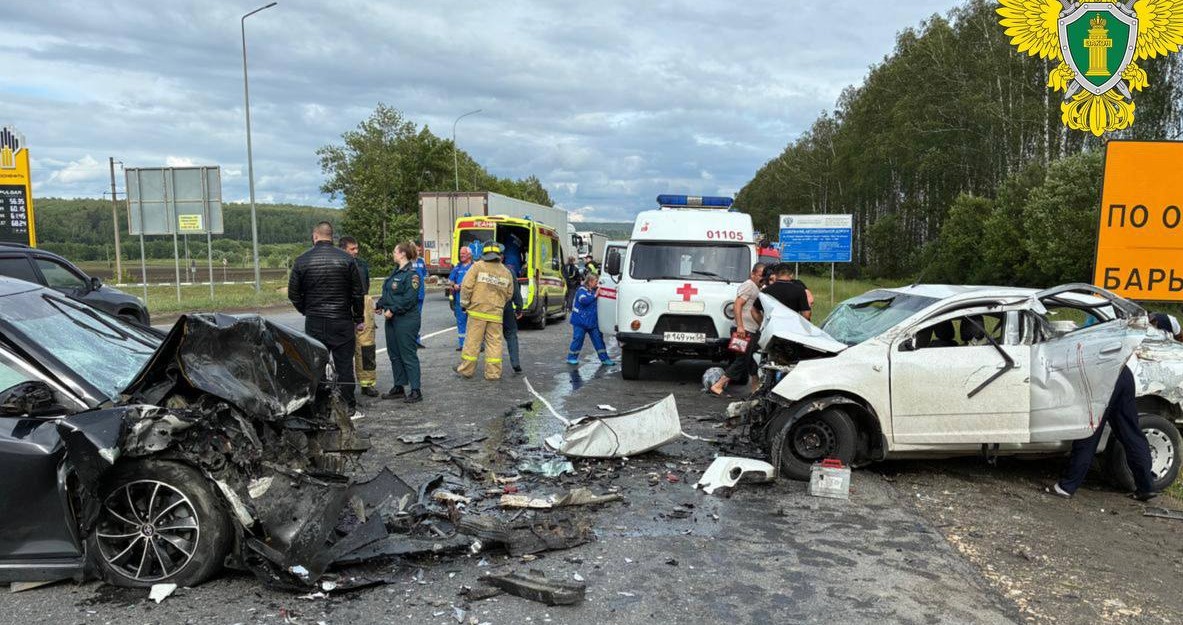 Четыре человека пострадали в ДТП на трассе М5 в Городищенском районе