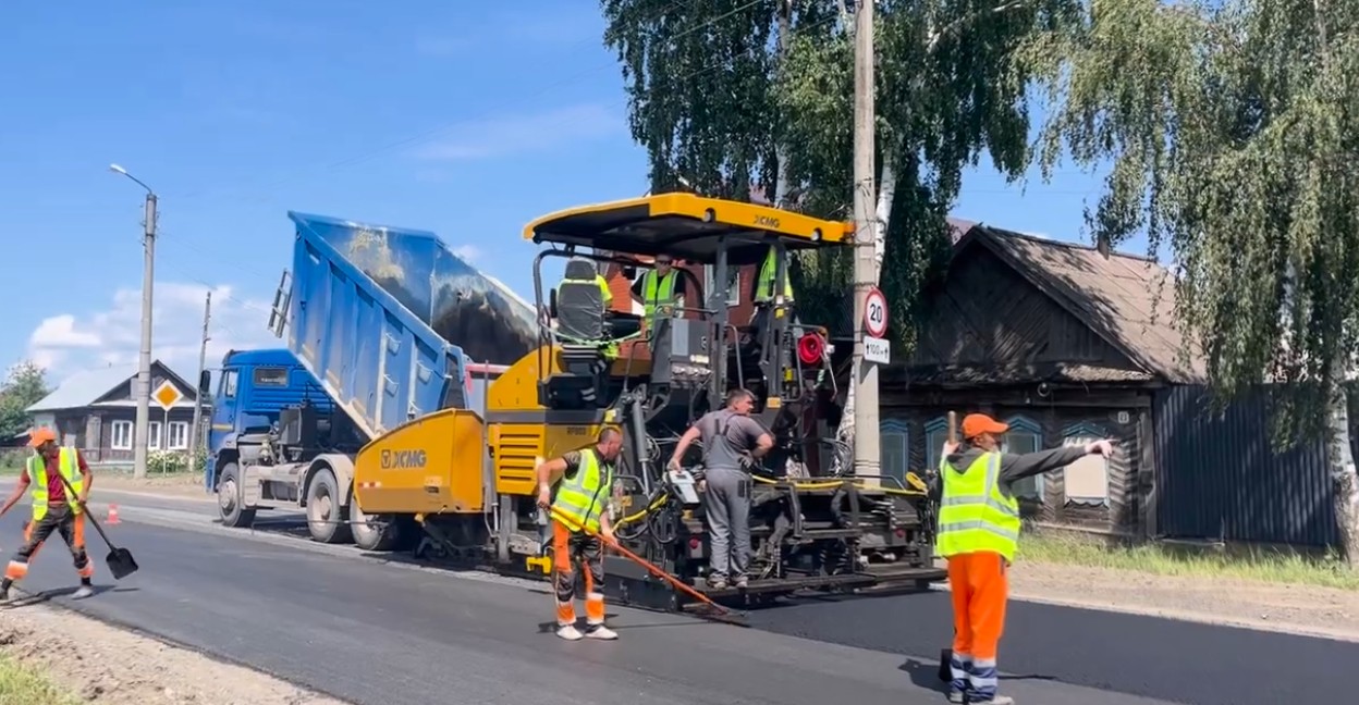 Улица Чкалова в Кузнецке преображается на глазах: как идут работы