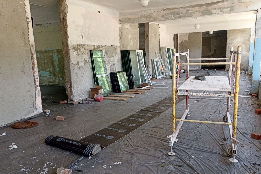 В Кузнецком районе обновляют лагерь «Ласточка»: как идет ремонт