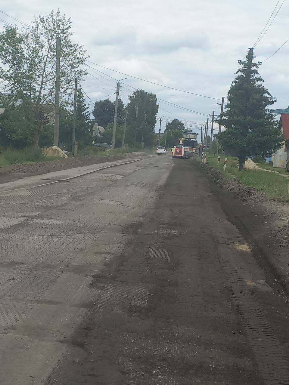 В Кузнецке приступили к ремонту дороги по улице Чкалова