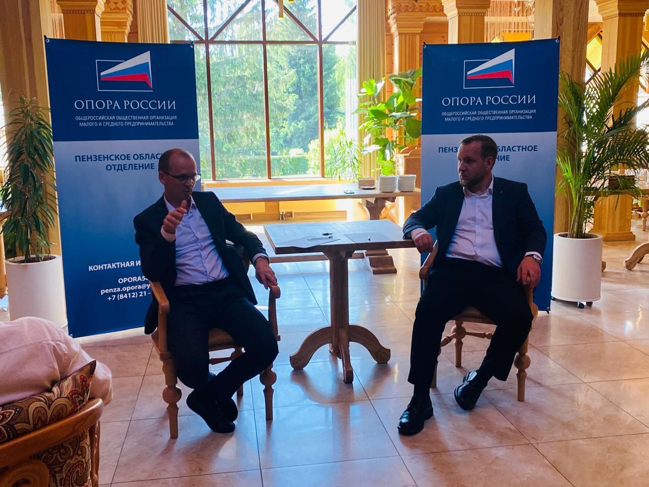 Большие цели малого бизнеса: Роман Трялин встретился с резидентами ОПОРЫ РОССИИ