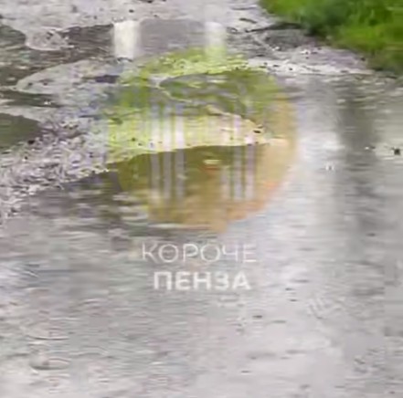 Пенза под водой: 1-й проезд Добролюбова снова затопило