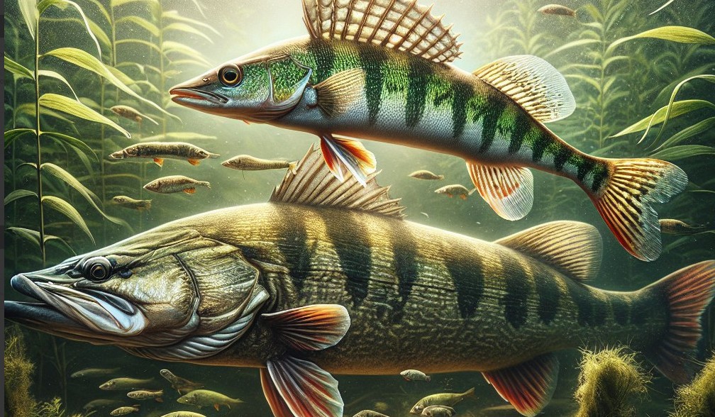 Окунь и щука стали трофеями пензенских рыбаков на Сурском водохранилище