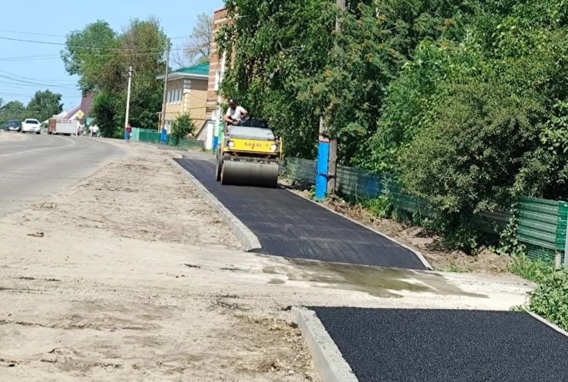 Улица Лесная и площадка у РДК: как идет благоустройство в Сердобске