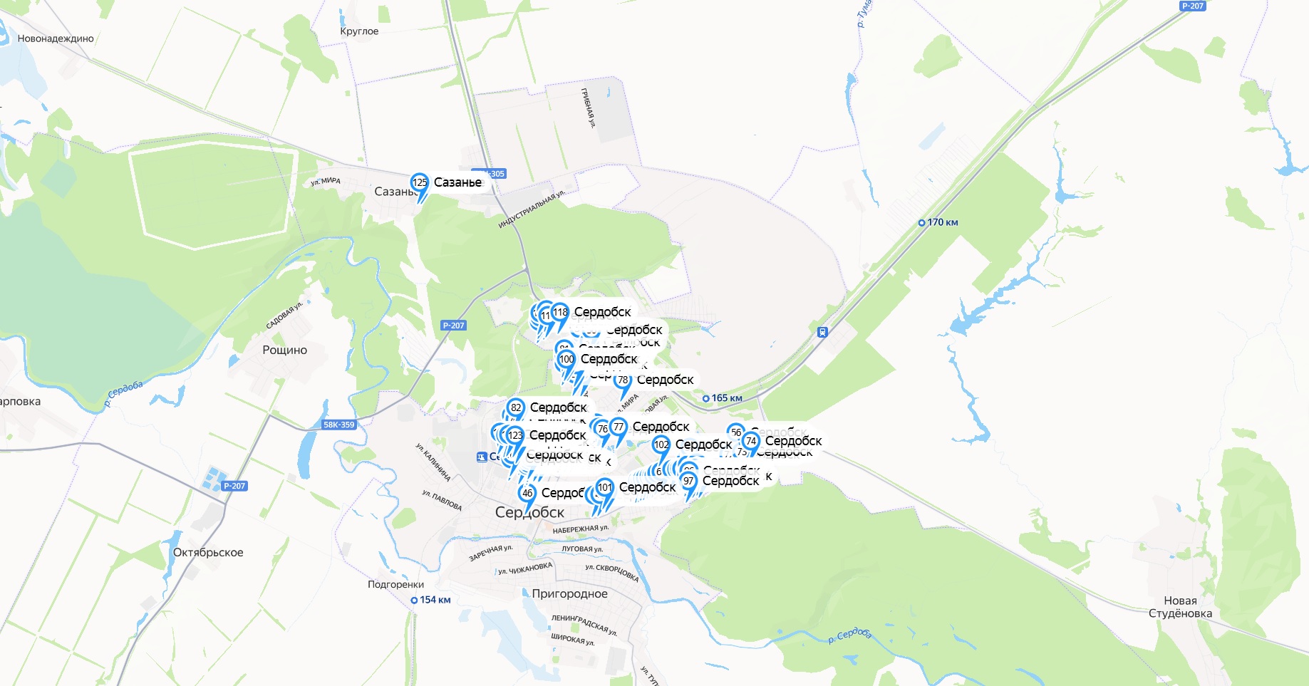 Где спрятаться в Сердобском районе от угрозы: появилась карта укрытий