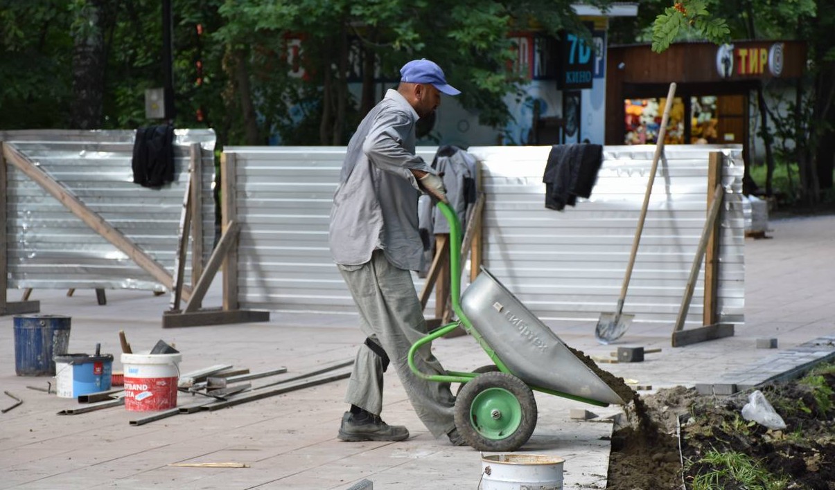 Семь аллей парка Белинского в Пензе благоустроят к осени
