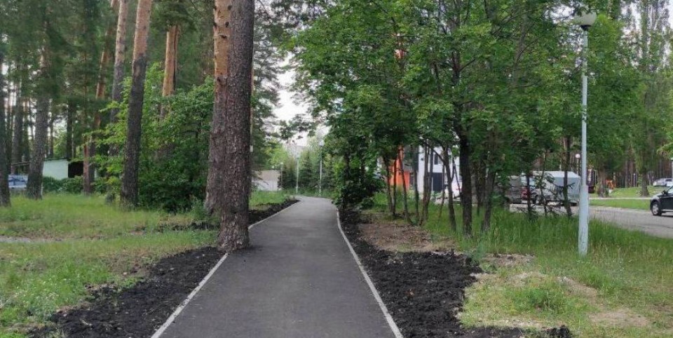 В Заречном благоустроили общественное пространство по улице Конституции СССР