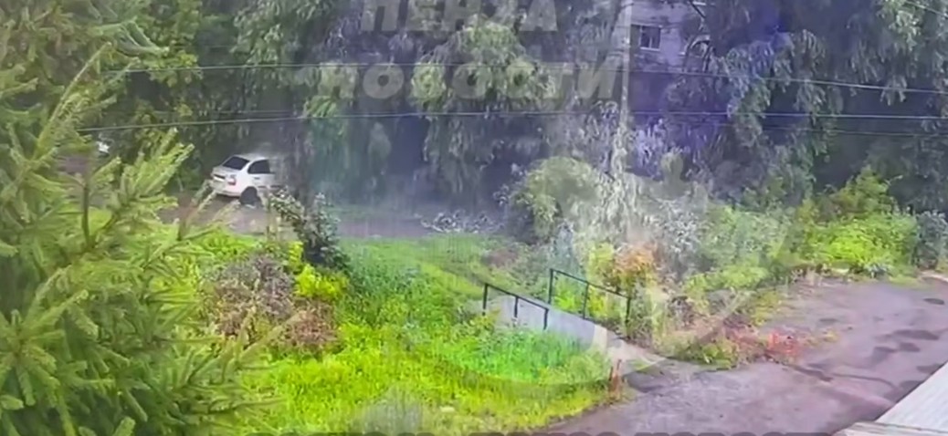 Падающие деревья повредили машину и трансформатор в Пензе