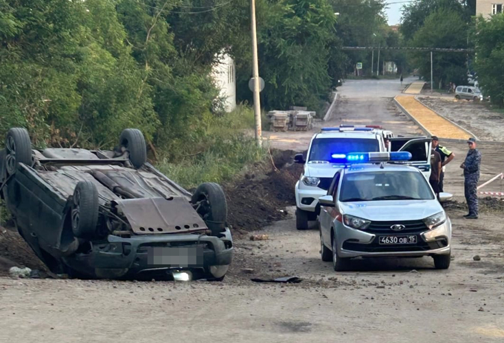 В Сердобске пьяный лихач попал в ДТП после погони