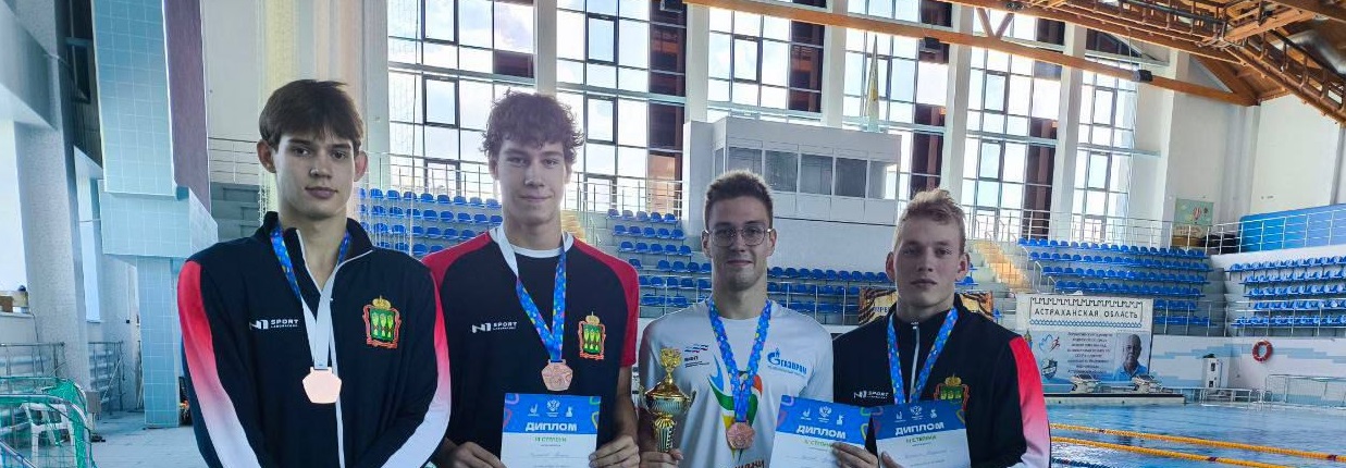 Пензенские пловцы взяли три медали на Спартакиаде молодежи