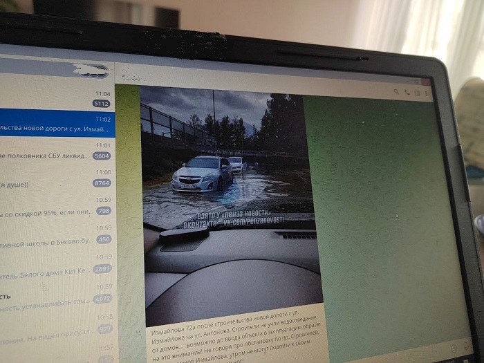 Новая дорога между Антонова и Измайлова привела к подтоплению дворов