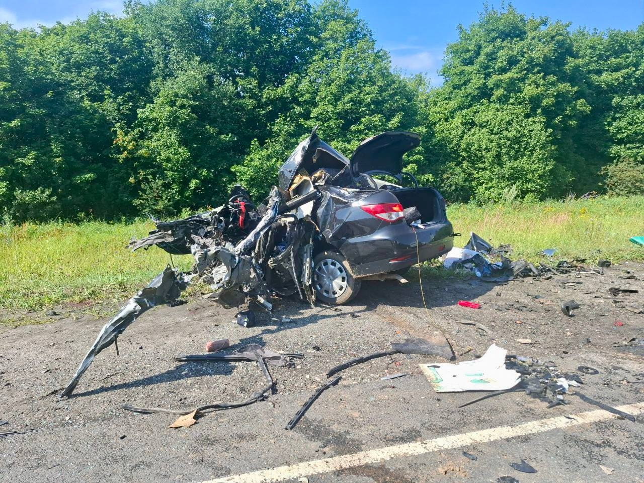Легковушку разорвало: подробности смертельного ДТП в Нижнеломовском районе