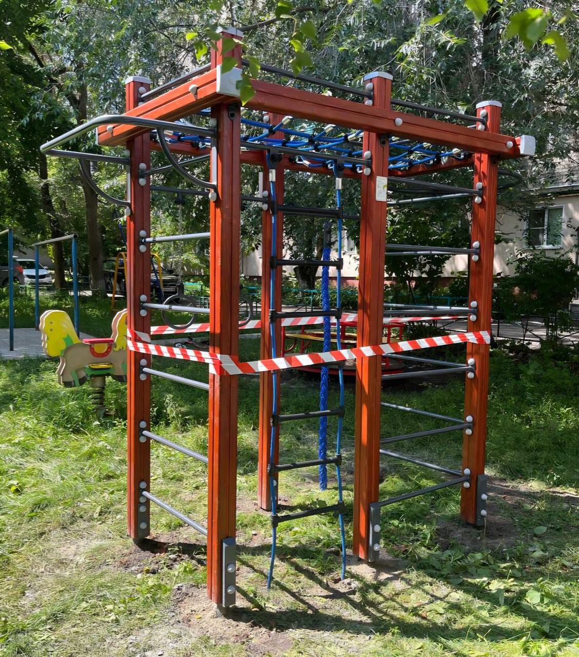 В Пензе обновляют детские площадки: где идет обустройство