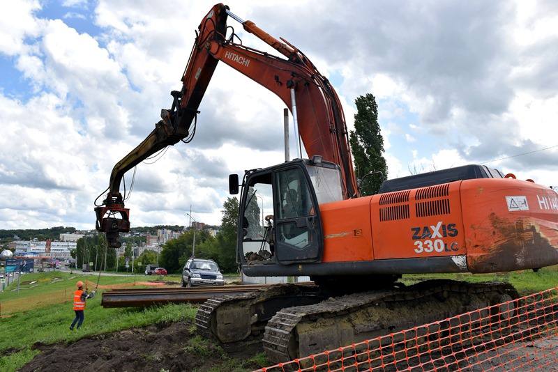 Ремонт подпорной стенки на улице 8 Марта в Пензе завершат в июле