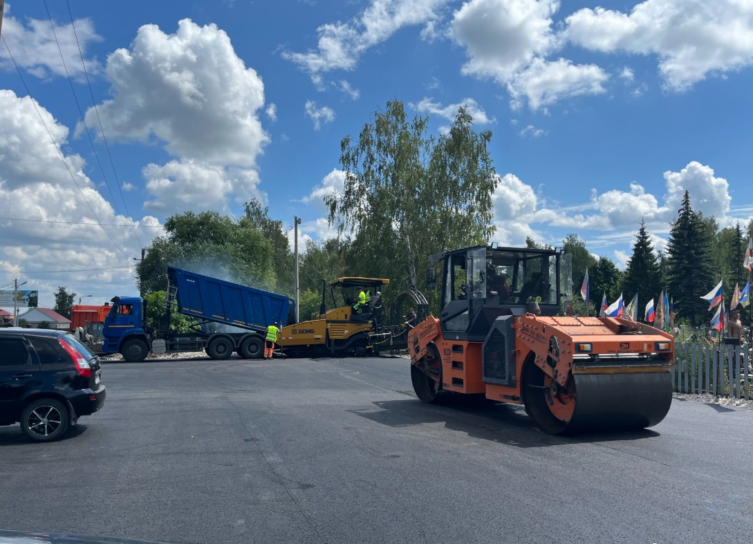 Ремонт улицы Чкалова в Кузнецке на финишной прямой