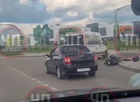 «Заколдованный перекресток»: Мотоциклист пострадал в ДТП на Олимпийской и Алой