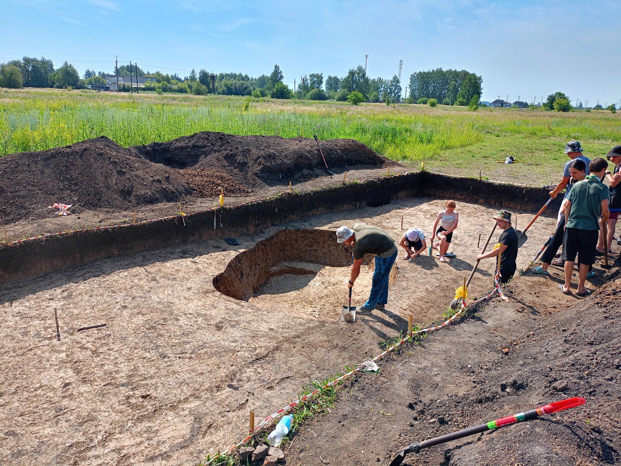 Жилище зажиточной женщины из Средневековья найдено при раскопках в Наровчате