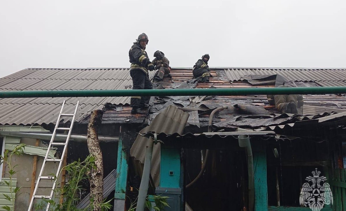 В Спасском районе Пензенской области при пожаре пострадала пенсионерка