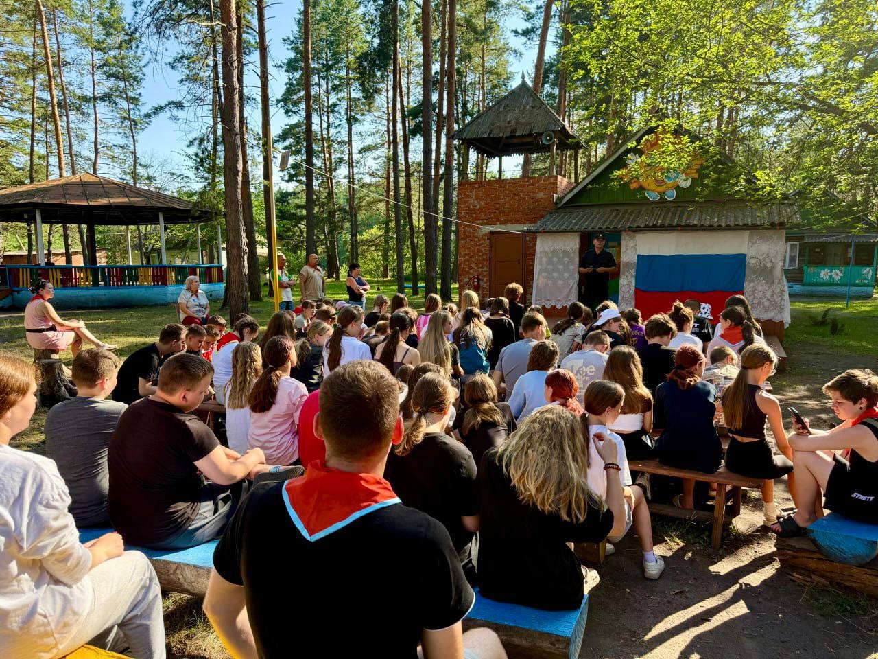 Сотрудники ГИБДД провели уроки в детских сердобских лагерях