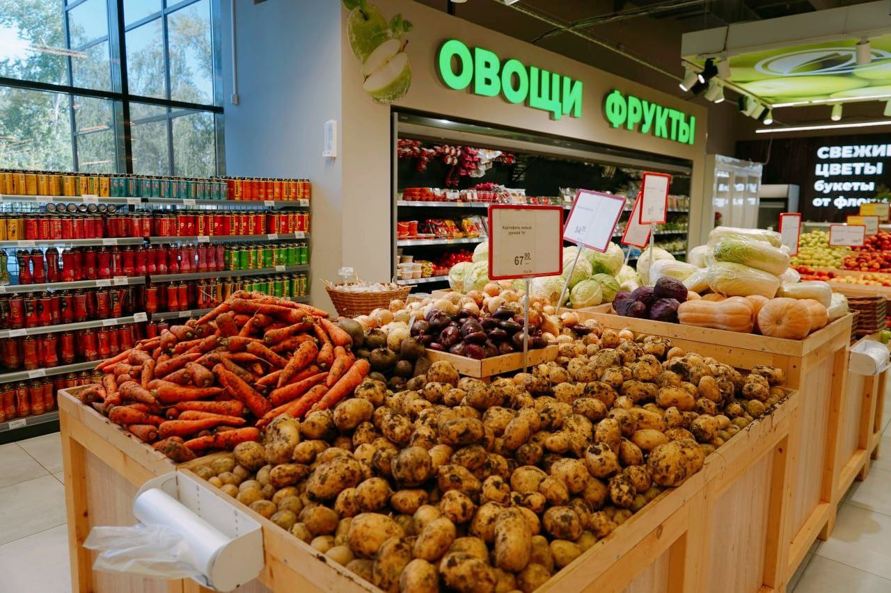 Пензенский молодой картофель появился на прилавках «Караванов» раньше срока