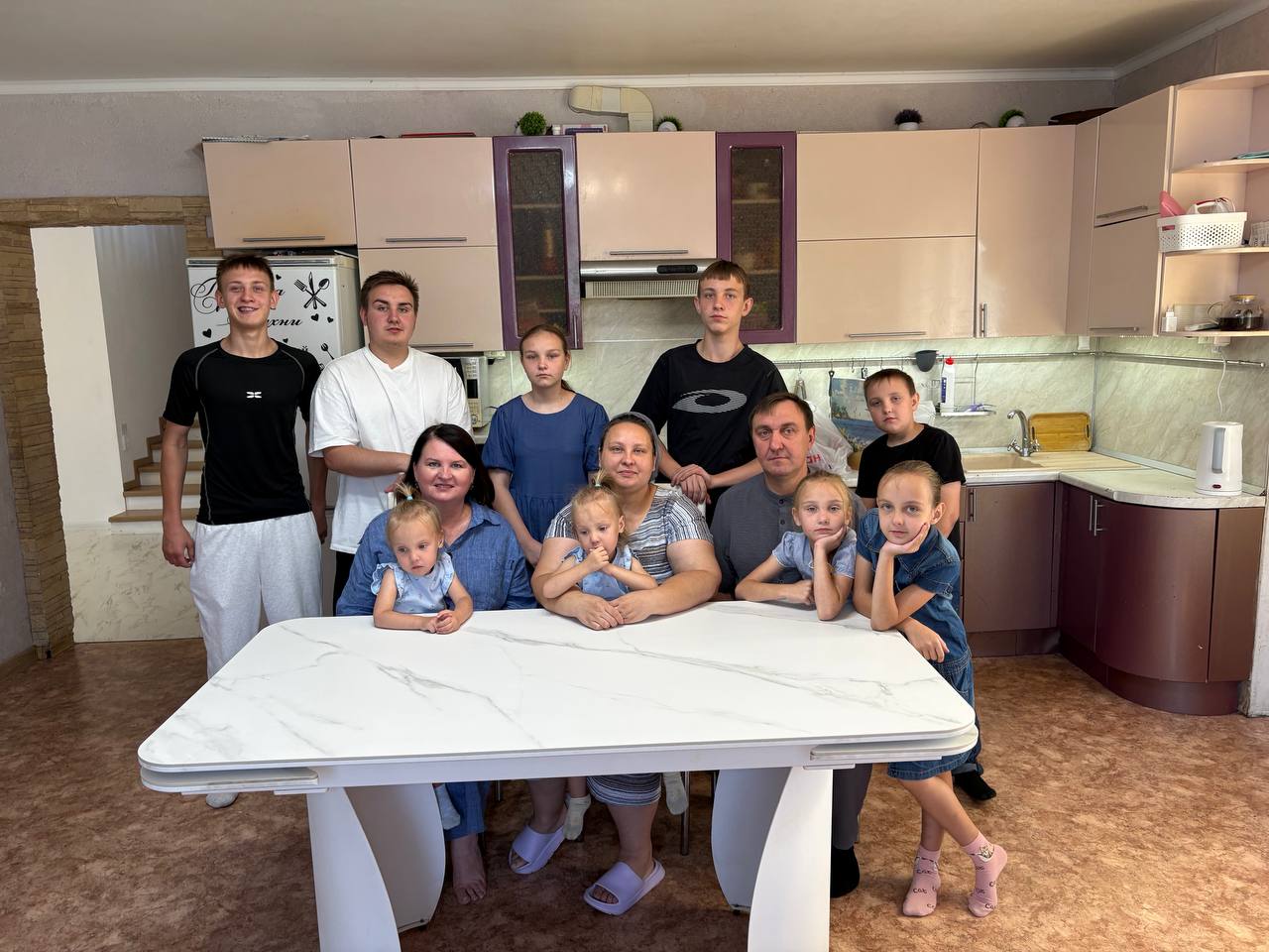 Ольга Чистякова навестила семью Беляевых в День семьи, любви и верности