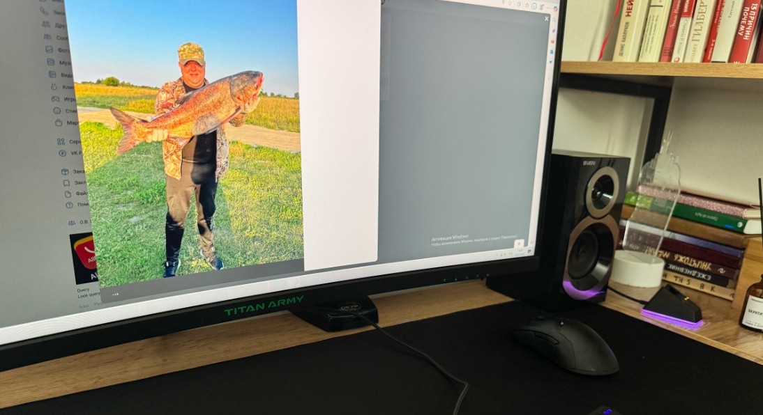 Пензенский рыбак похвастался ночным уловом гигантского толстолобика