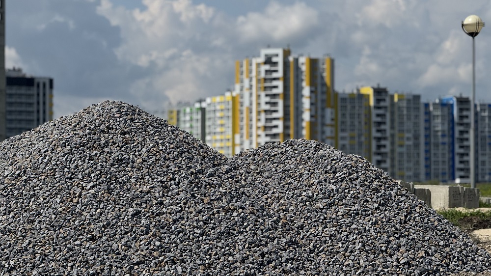 «Термодом» активно строит продолжение набережной в Спутнике