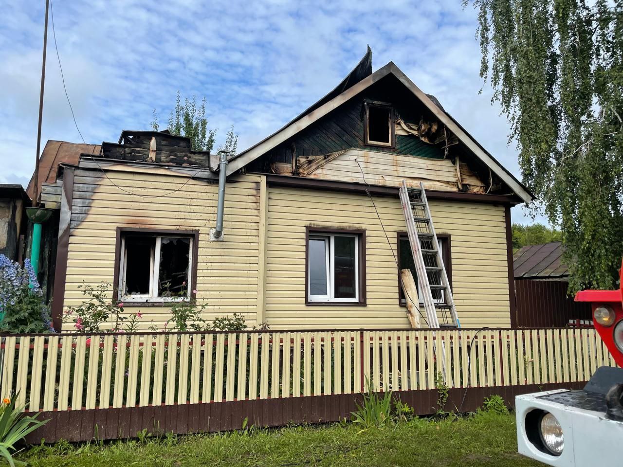 В Нижнеломовском районе расследуют гибель мужчины при пожаре