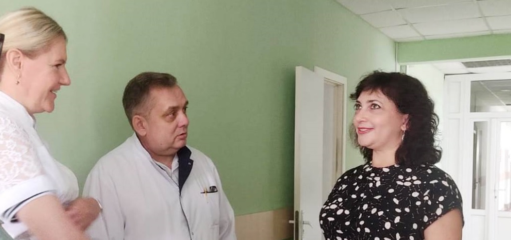 Марина Воробьева проверила ход ремонта Белинской больницы: что успели сделать