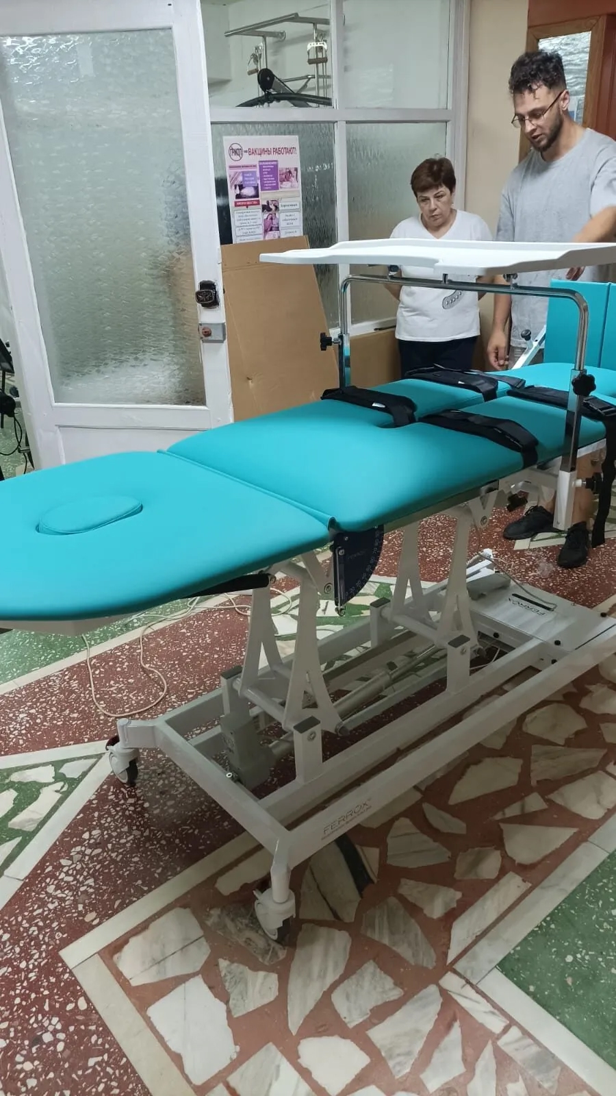 В Сердобскую ЦРБ поступили массажные столы премиум-класса