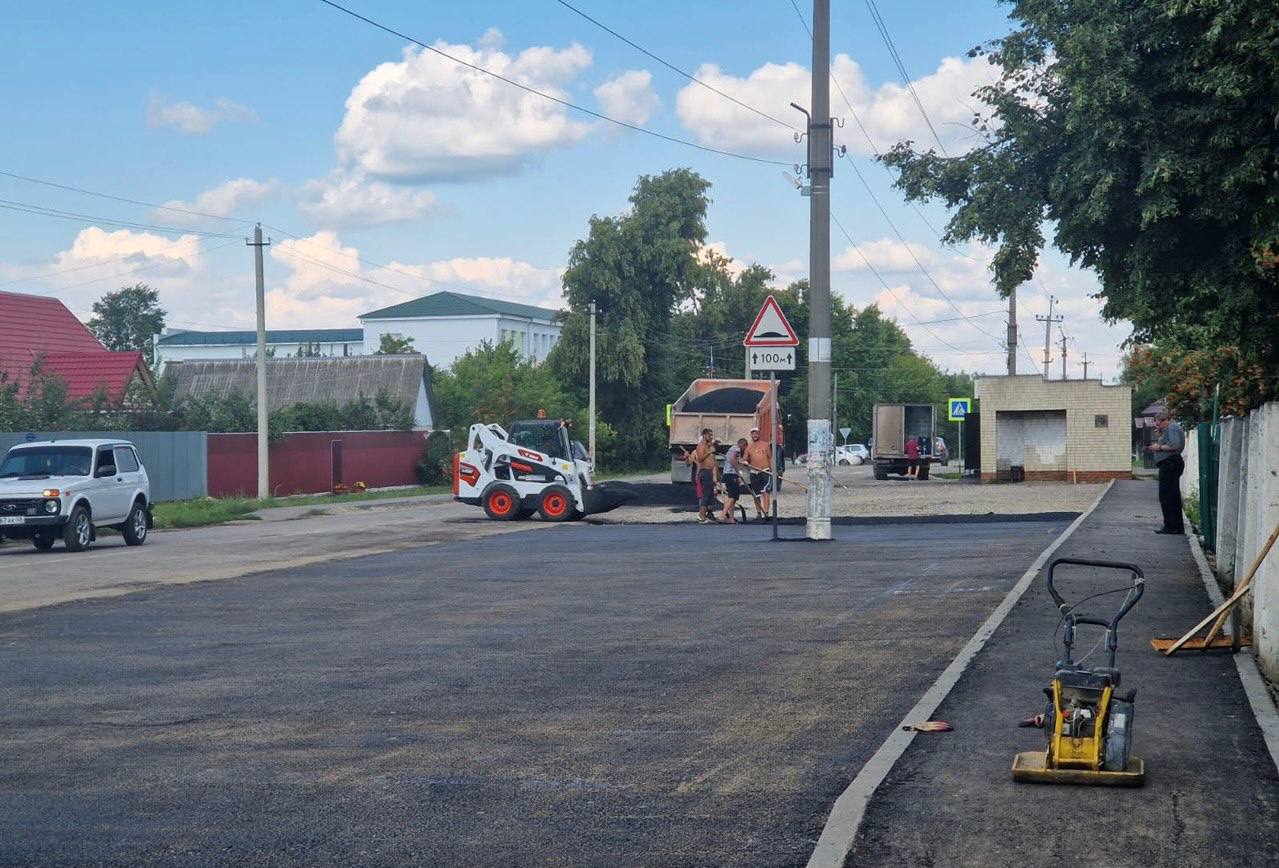 В Земетчино преображают улицу Кирова: идет масштабное благоустройство