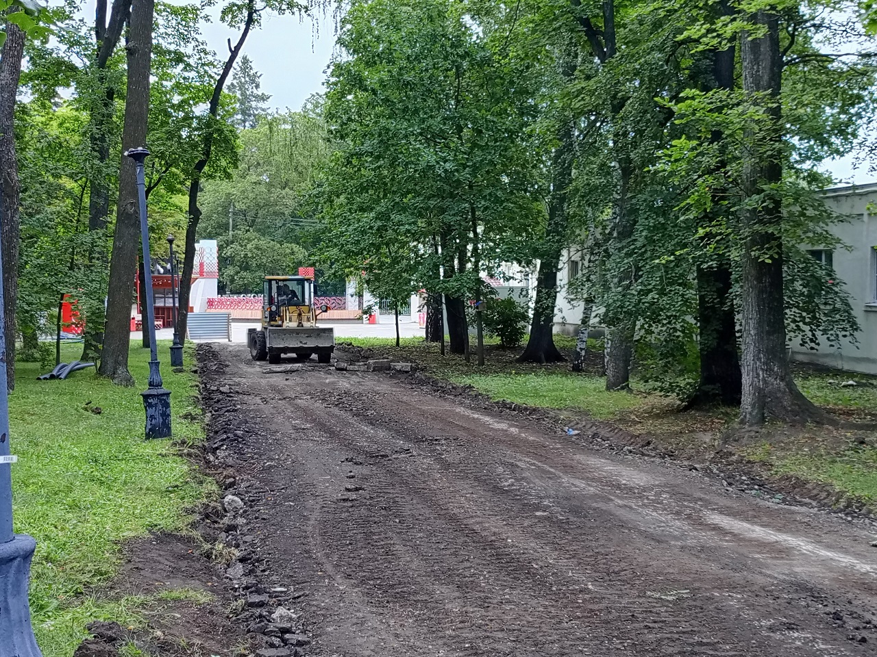 Реконструкция парка Белинского: что нового и как идут работы