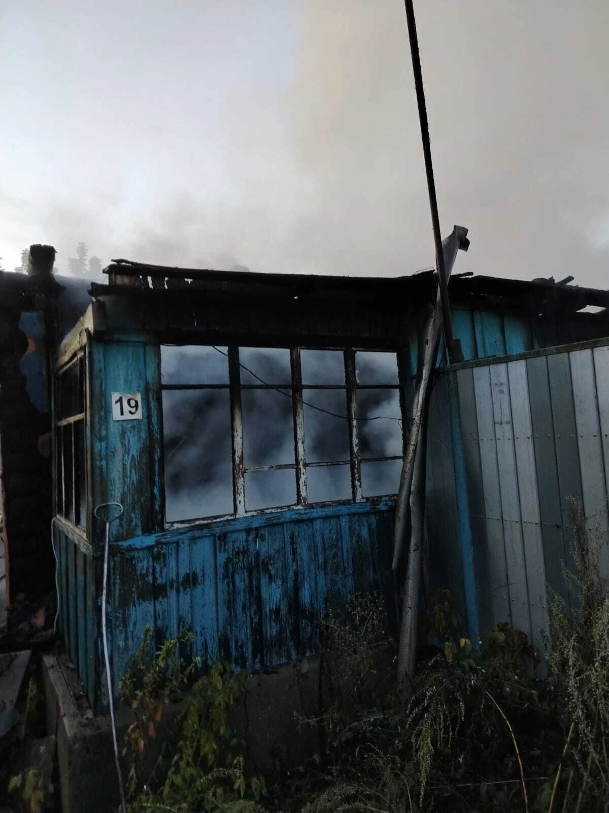 Пожар в Чаадаевке: огнеборцы справились с возгоранием жилого дома