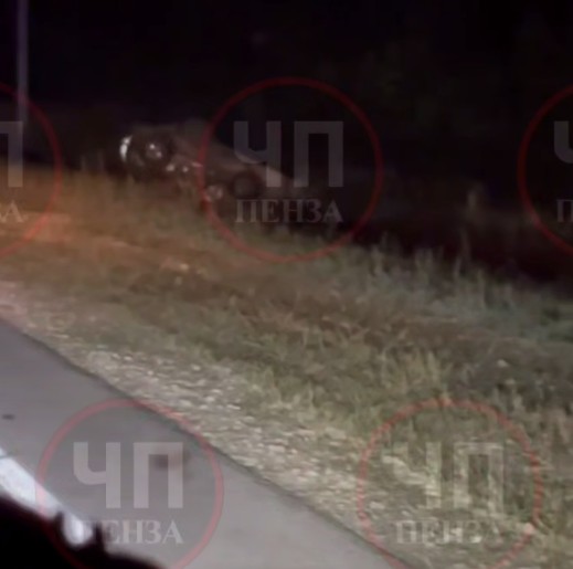 В Малосердобинском районе автомобиль улетел в кювет после ДТП 28 августа