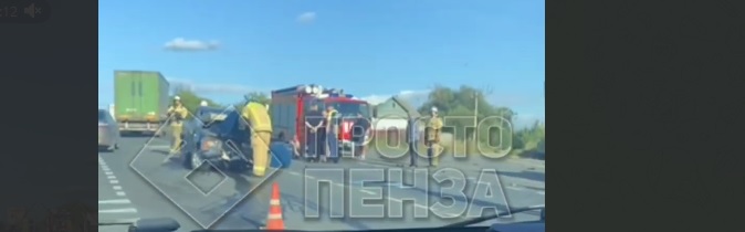 Массовое ДТП с погибшим на трассе М-5 в Мокшанском районе: соцсети
