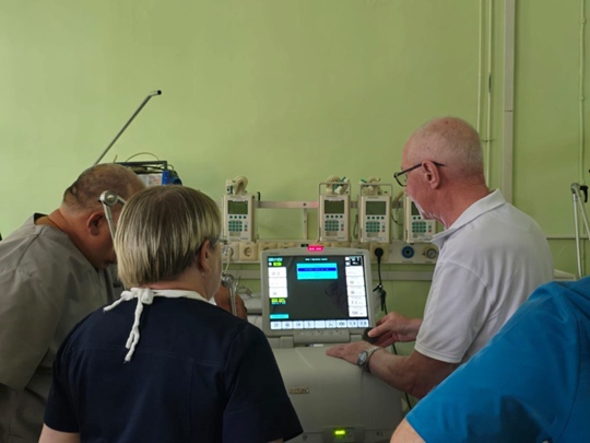 Кузнецкая межрайонная больница получила новые аппараты ИВЛ