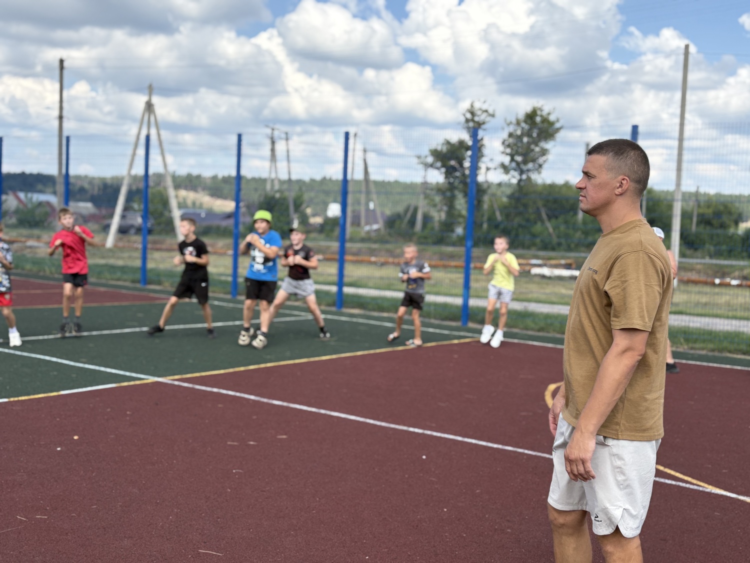 Чемпион провел мастер-класс для юных спортсменов в Кузнецке
