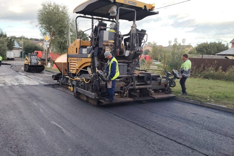 Улицы Мира, Ставского и другие: в Пензе обновляют дорожное покрытие