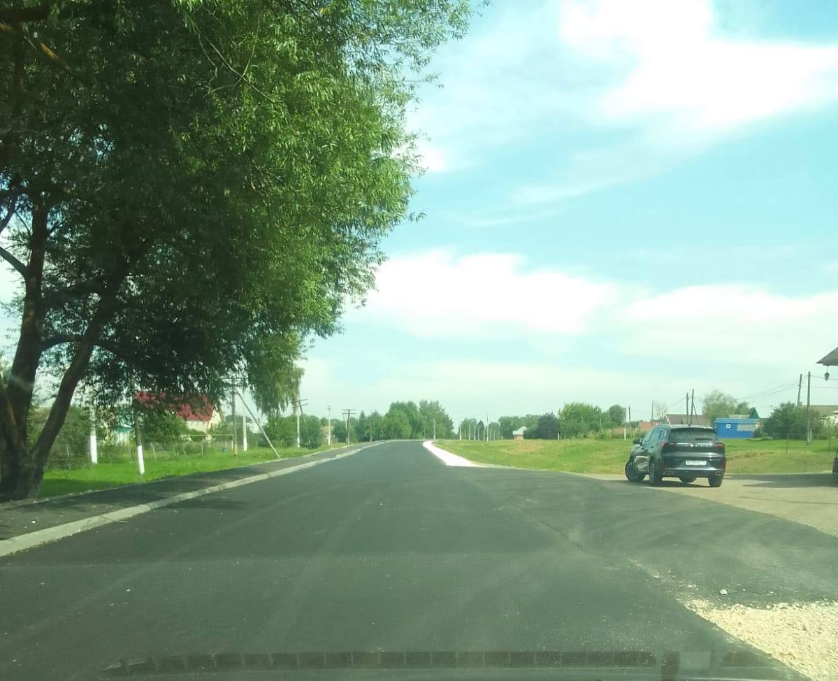 Улица, по которой приятно пройтись: в Иссе завершили благоустройство на Огарева